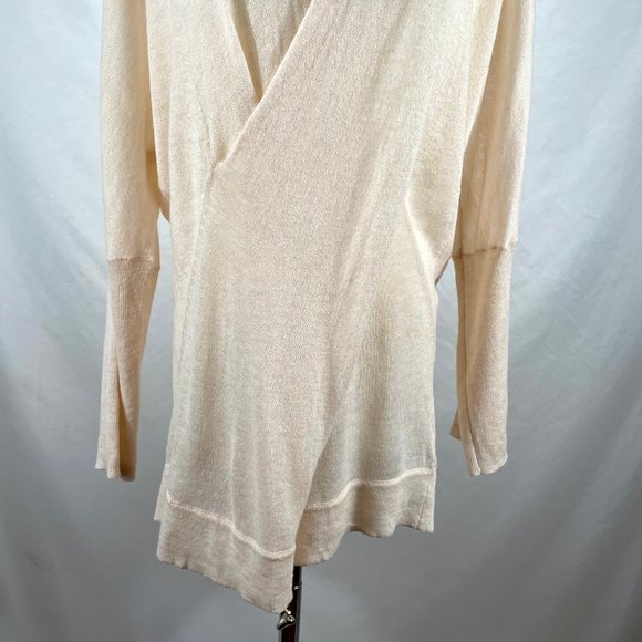 Anthropologie KNITTED & KNOTTED Lightweight Long Sweater Size L Stretch Tunic - Picture 6 of 11